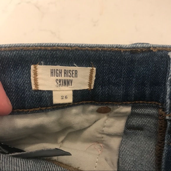 Madewell High Riser Skinny Crop - Picture 4 of 5